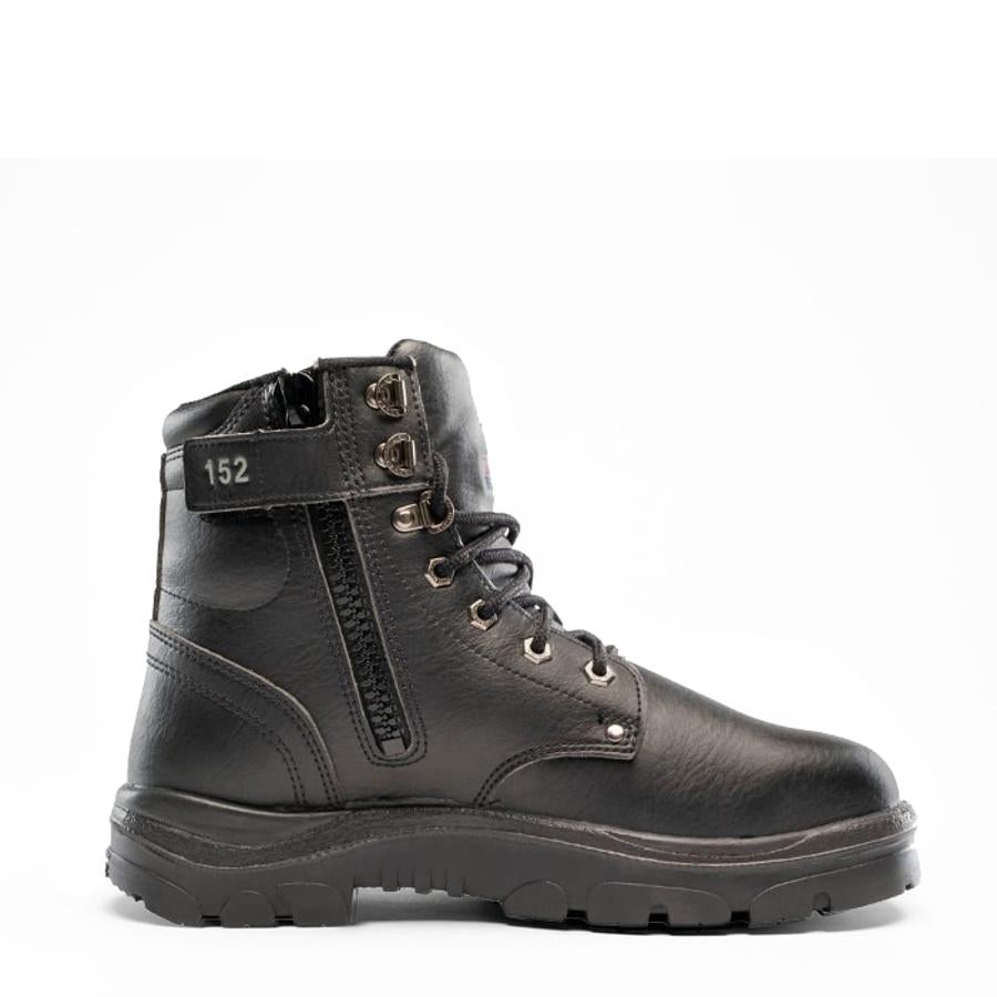 ARGYLE ZIP -Vegan Black