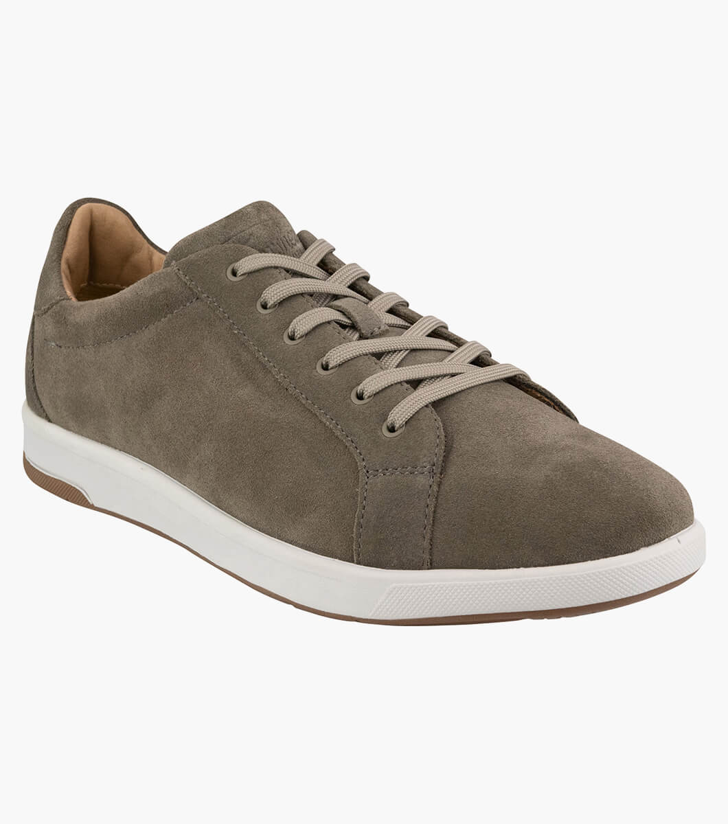 MUSHROOM SUEDE-CROSSOVER PLAIN