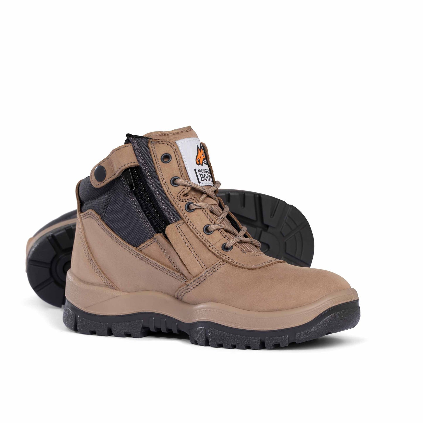 Stone Mongrel ZipSider Boot (With Steel Toe Cap)