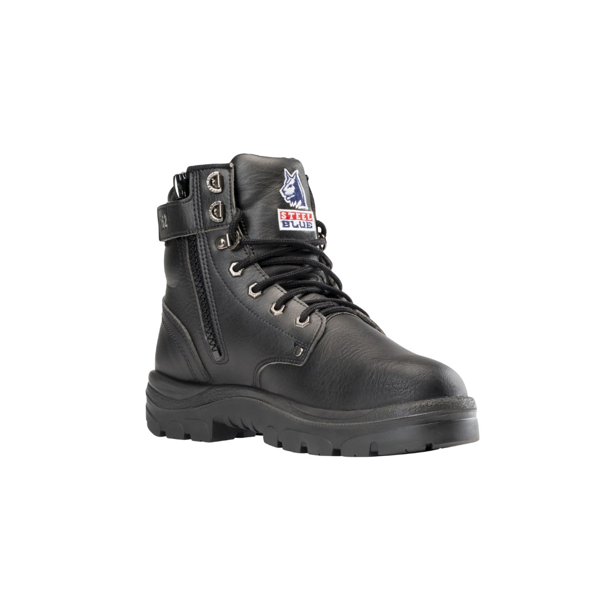 ARGYLE ZIP -Vegan Black