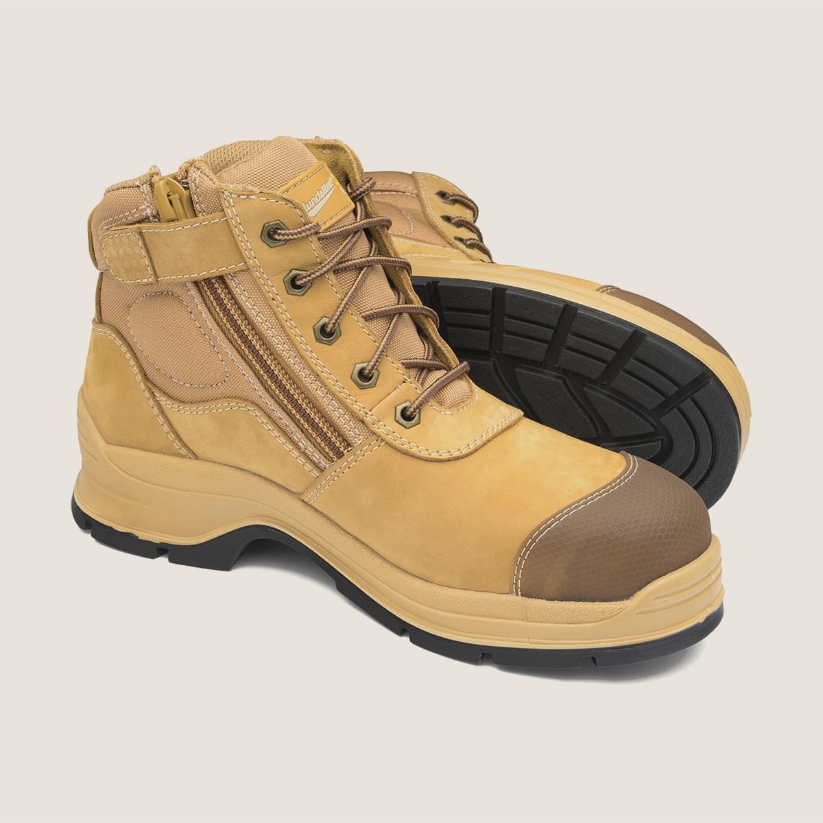 Heavy Duty Zip up Boots