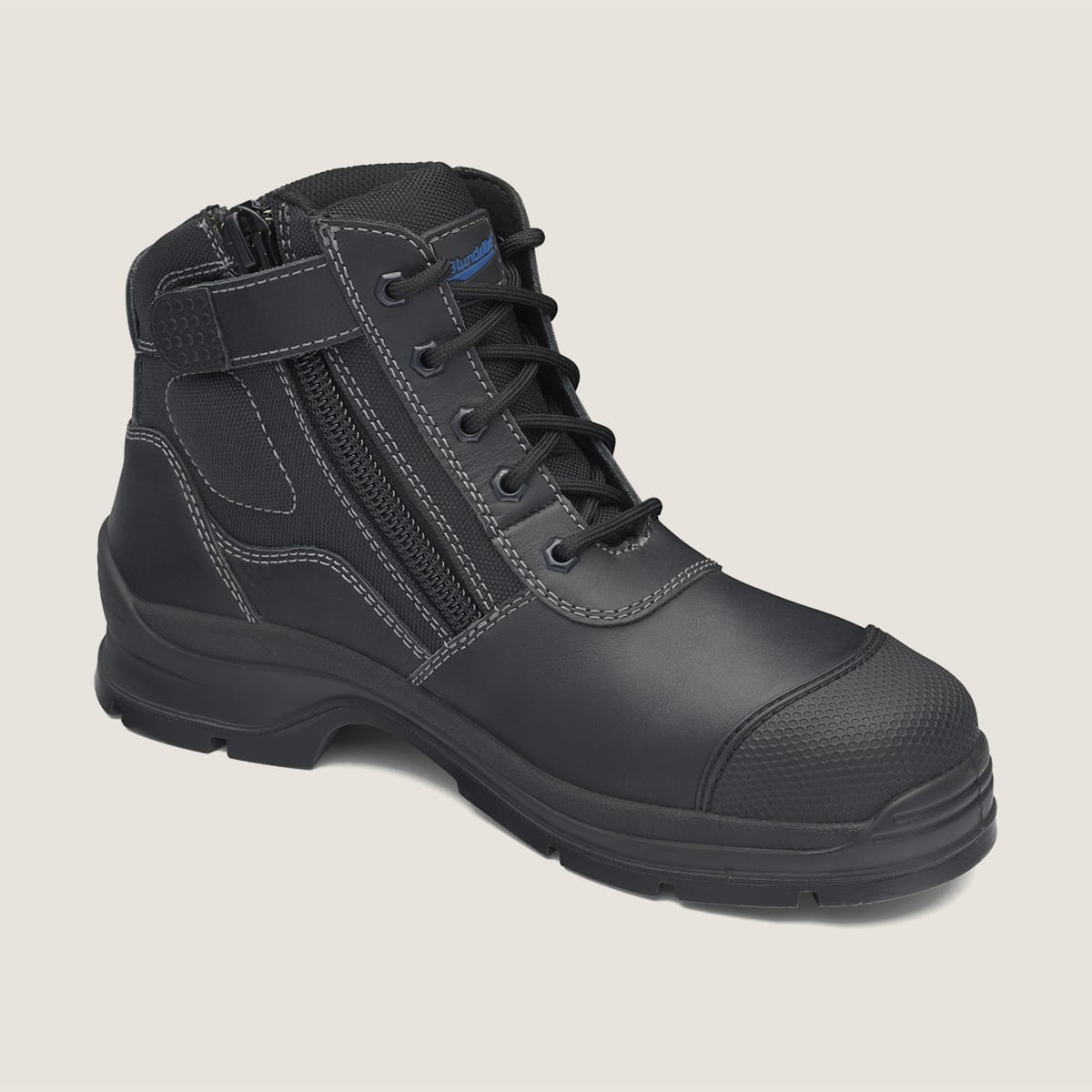 Black Steel Toe Cap Boots