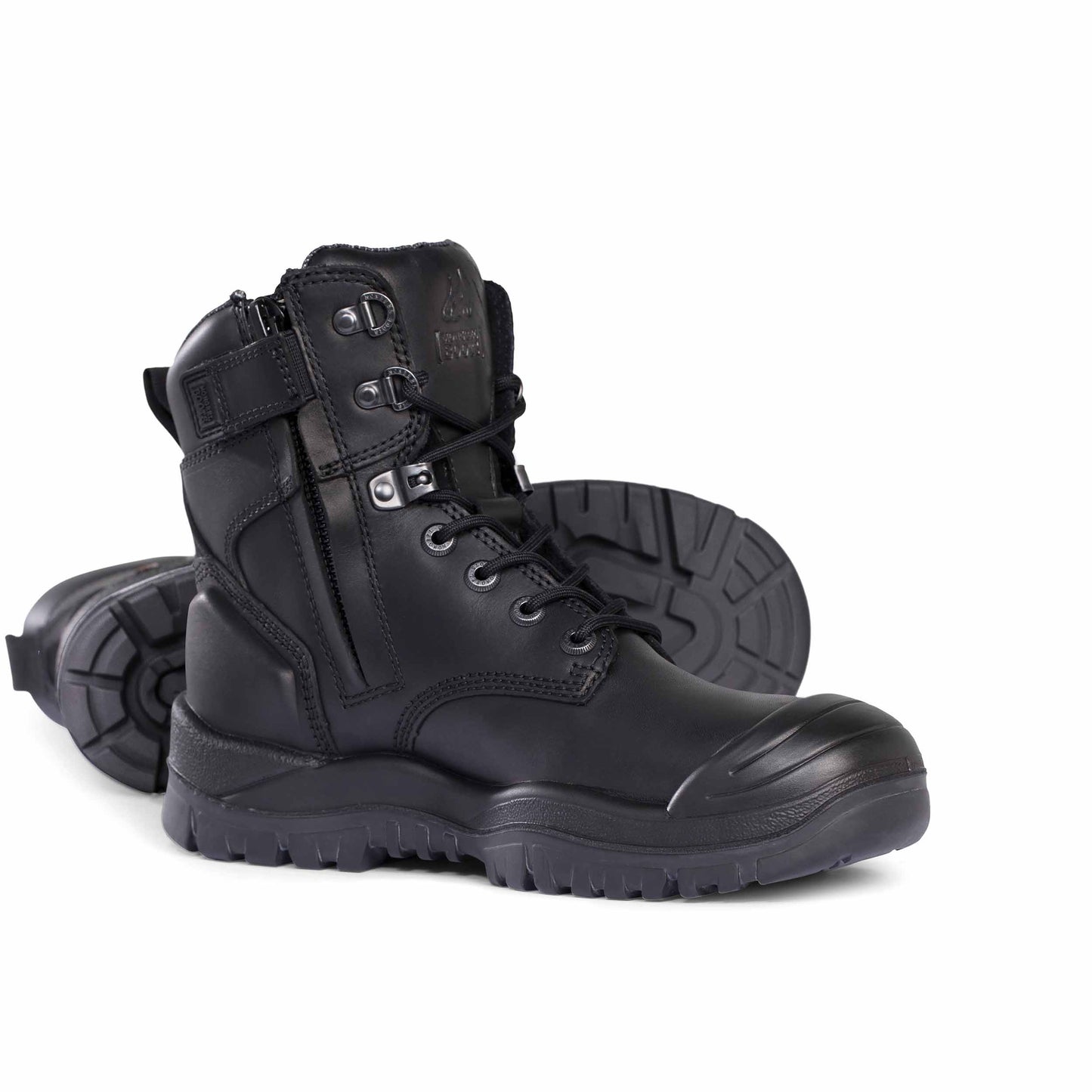 Mongrel Boot w/ Scuff Cap-High Leg ZipSider