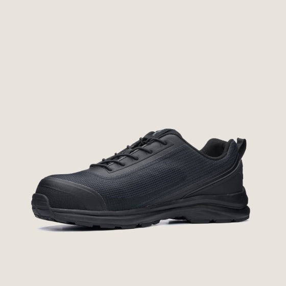 Lace-Up Black Shoes