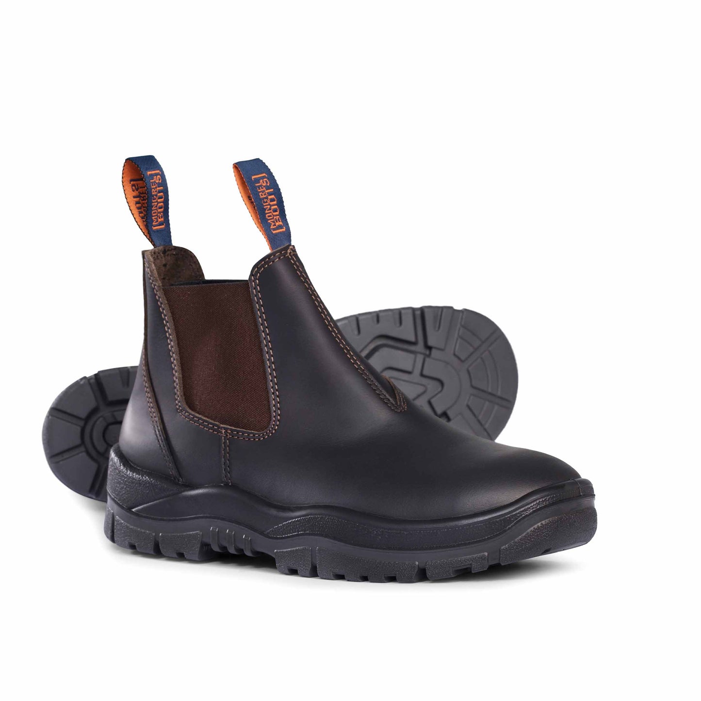 Oil Kip Non-Safety V-Cut Elastic Sided Boot