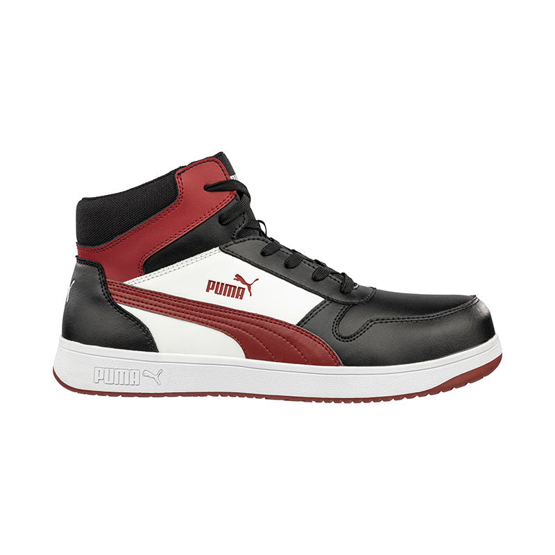 FRONTCOURT MID SHOE- BLK/RED