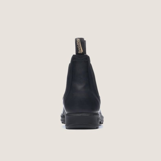 Black Lather Work Boots