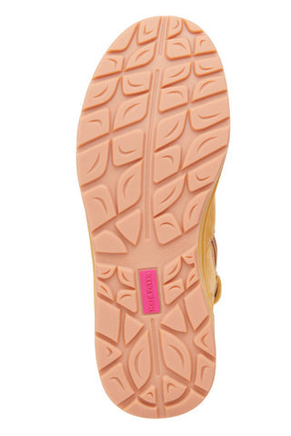 WOMEN'S 3056 LACE UP & SIDE ZIP SAFETY BOOT - WHEAT
