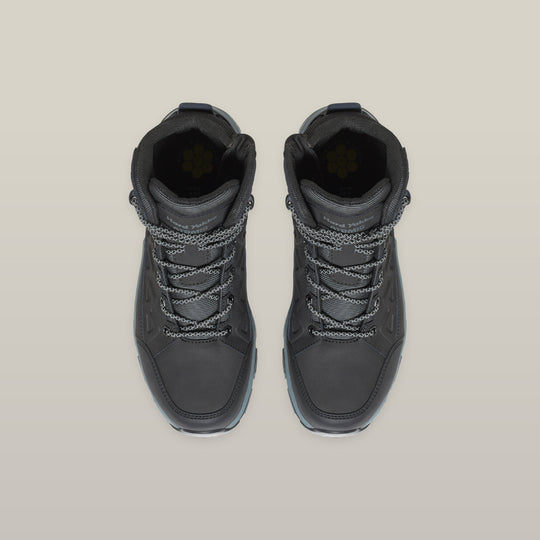 ATOMIC HYBRID LACE UP & SIDE ZIP SAFETY BOOT - BLACK