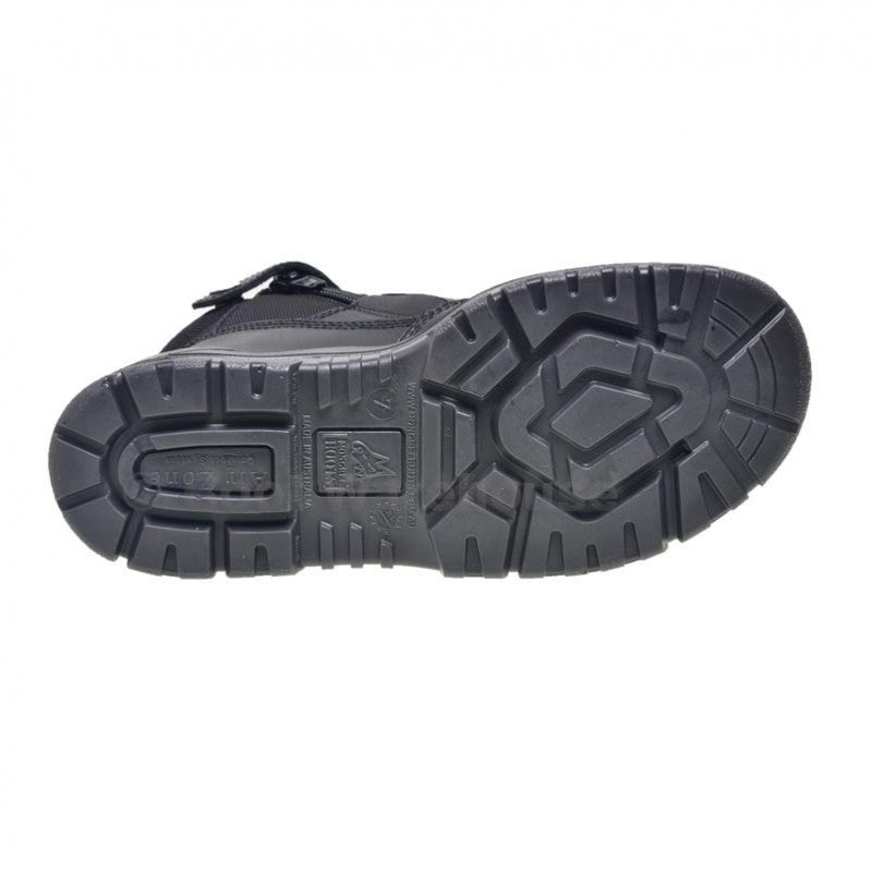 Black Mongrel ZipSider Boot (With Steel Toe Cap)