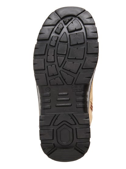 GRAVEL LACE UP STEEL TOE SAFETY BOOT - SAND