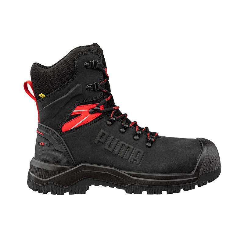 IRON HEAVY DUTY 8 INCH BOOT- BLK