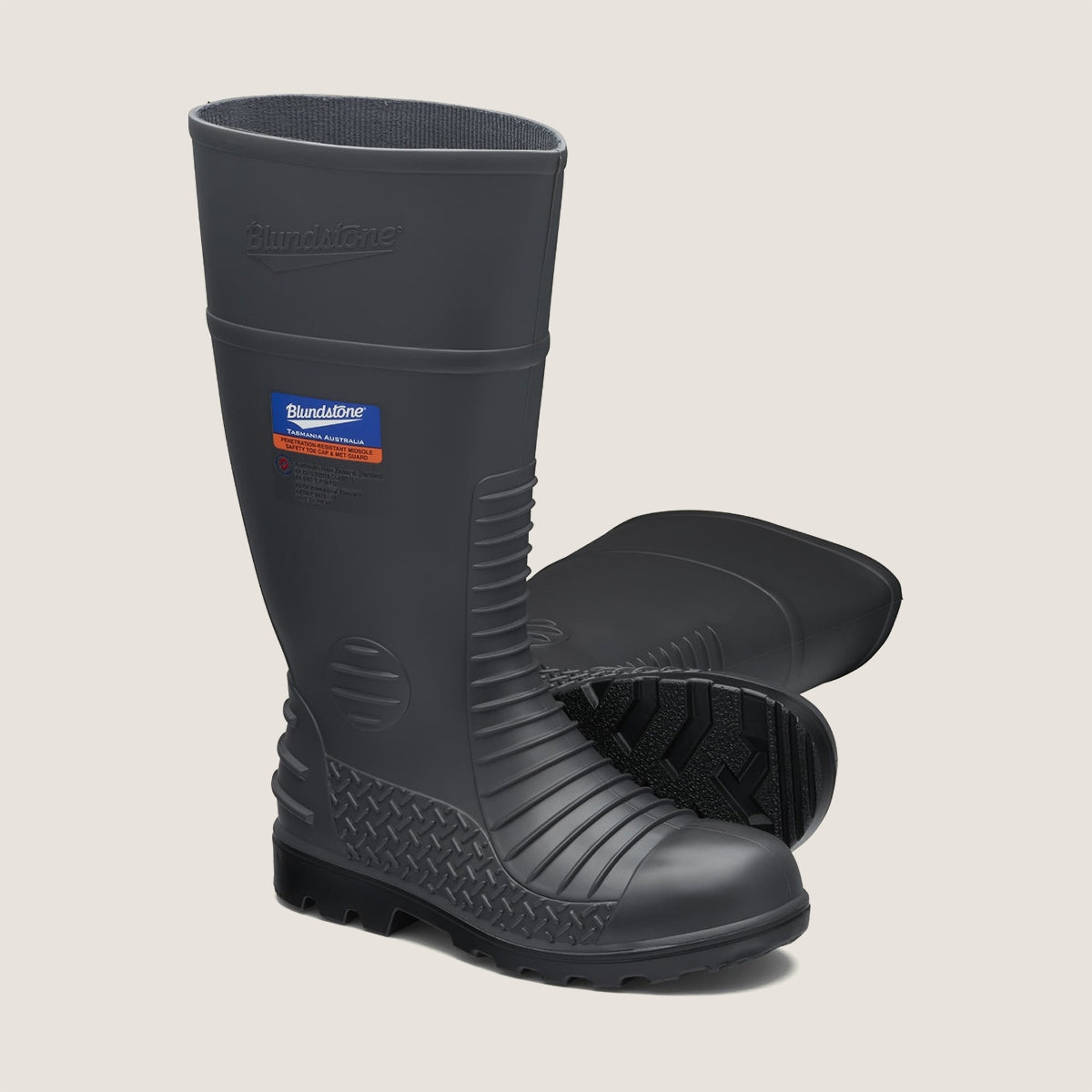 Black Safety Gumboots 