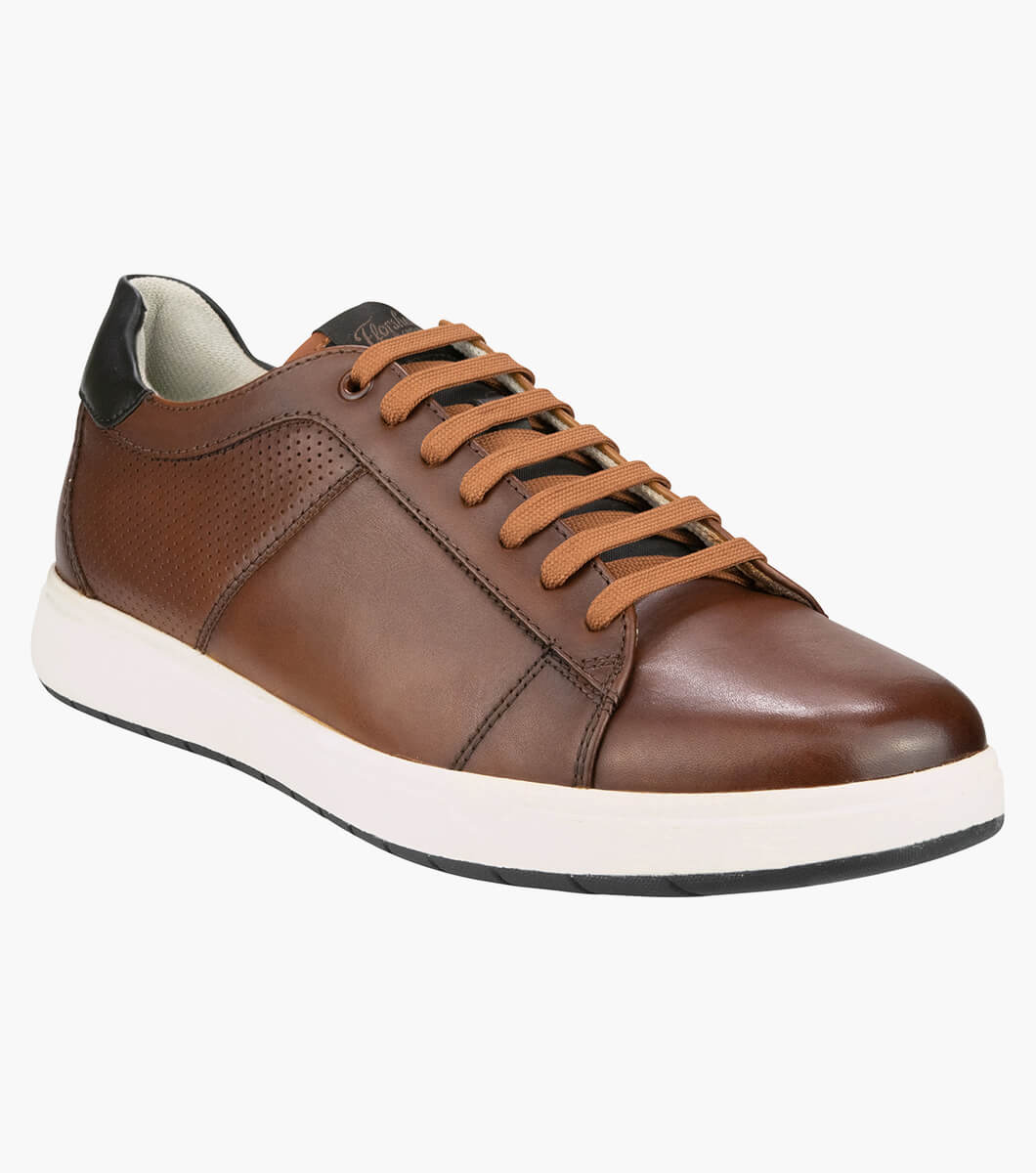 171360 COGNAC SMOOTH-HEIST SNEAKER – Tradie Boots