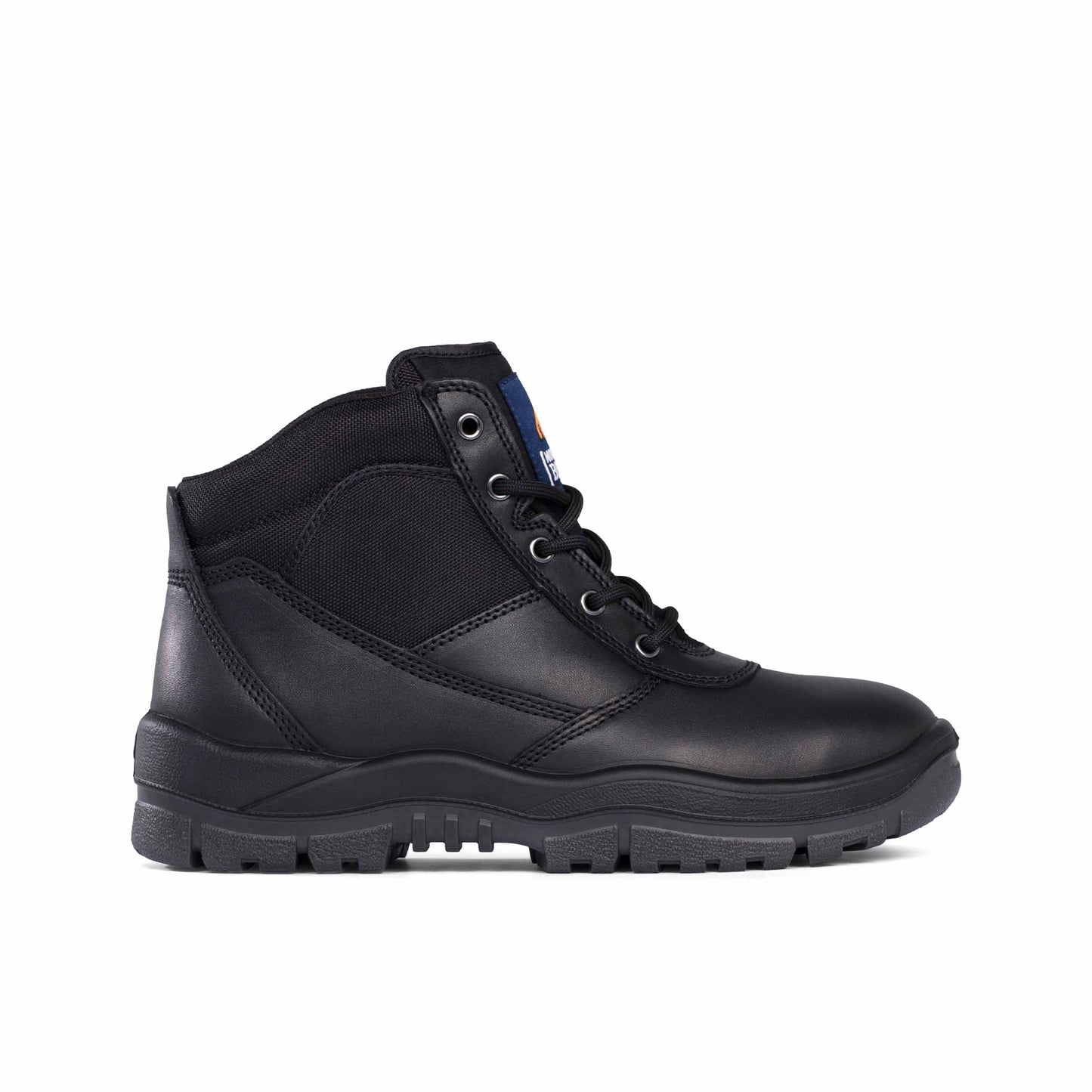 Women's Lace Up Boot with Steel Toe Cap