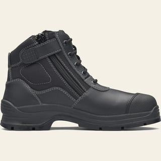 Black Steel Toe Cap Boots
