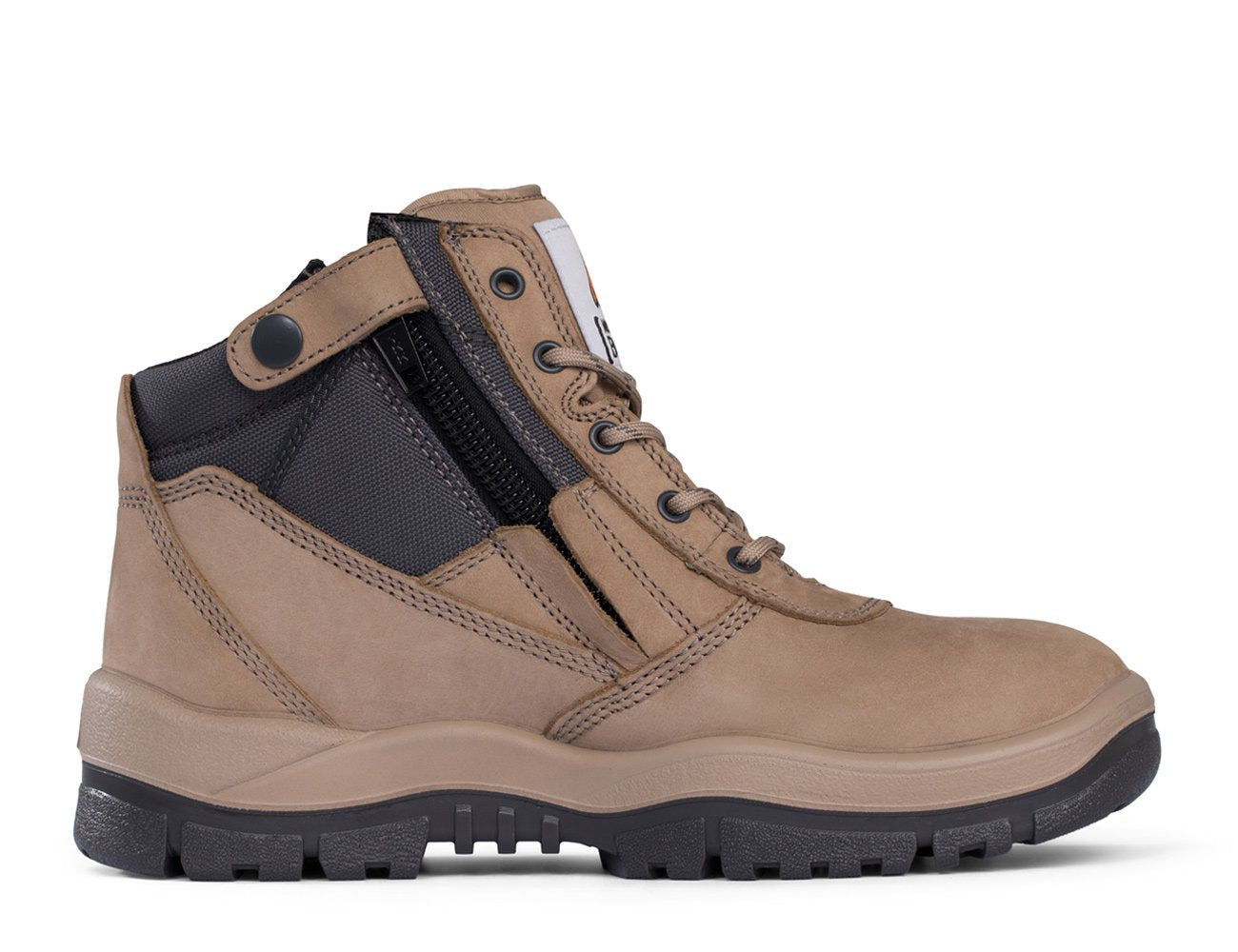 Stone Mongrel ZipSider Boot (With Steel Toe Cap)