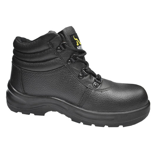 MFW18122-BULL LACE WORK BOOT-Black